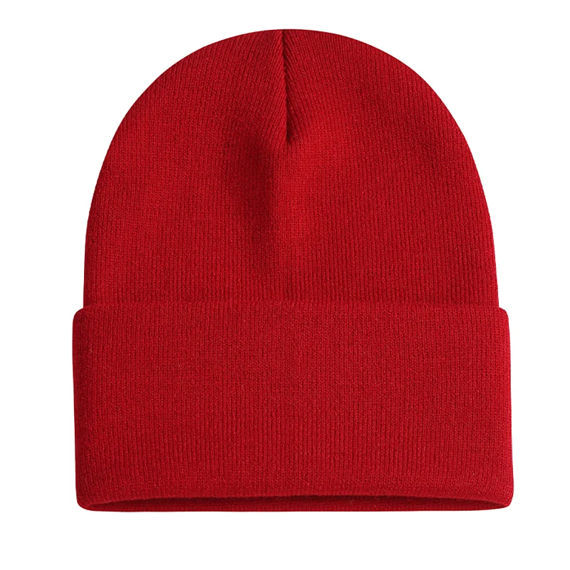 New Candy Colored Knitted Hat Winter Simple Versatile Woolen Hat For Men and Women Outdoor Warm Hat Suitable For Daily Wear - Image 3