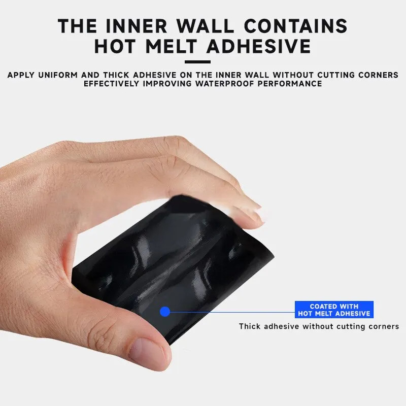 1m 41 Sealing Waterproofing AntiCorrosion Protection And Heat Shrink Tubing For WearResistant And Leak Proof MultiStrand Harness - Image 4