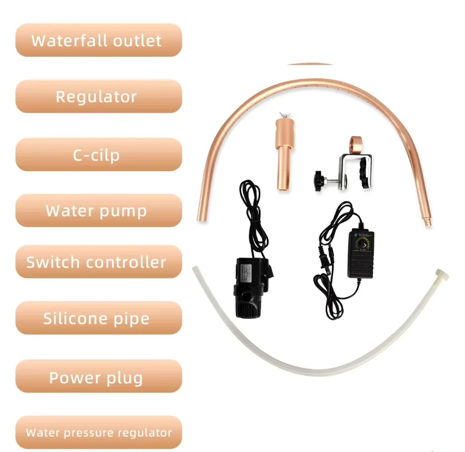 Head Spa Water Frame with Pump for Shampoo Sink, Portable Salon Shower Head Equipment, Shampoo Bowl Waterfall - Image 8