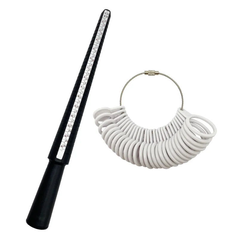 1Pc Professional Jewelry Tools Ring Mandrel Stick Finger Gauge Ring Sizer Measuring UK/US/EU/№ Size for DIY Jewelry Size ToolS - Image 11