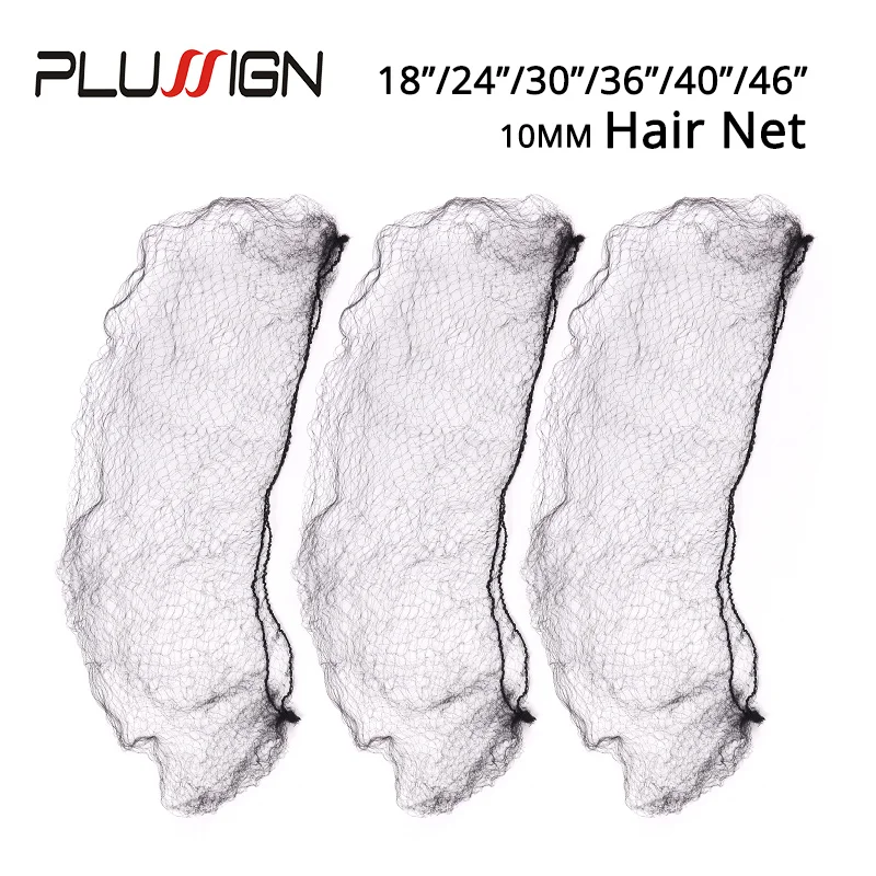20Pcs Durable Nylon Hair Net For Bun Hair Hair style Tool Black Beige Brown 5Mm Hair Net For Wigs Mesh Hair Styling Hairnets - Image 3