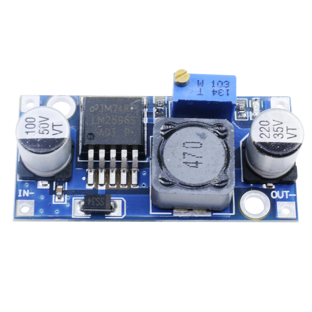 LM2596 DC-DC Adjustable Buck Converter 3.2V~35V to 1.25-35V Power Supply Step Down Voltage Regulator Module - Image 3