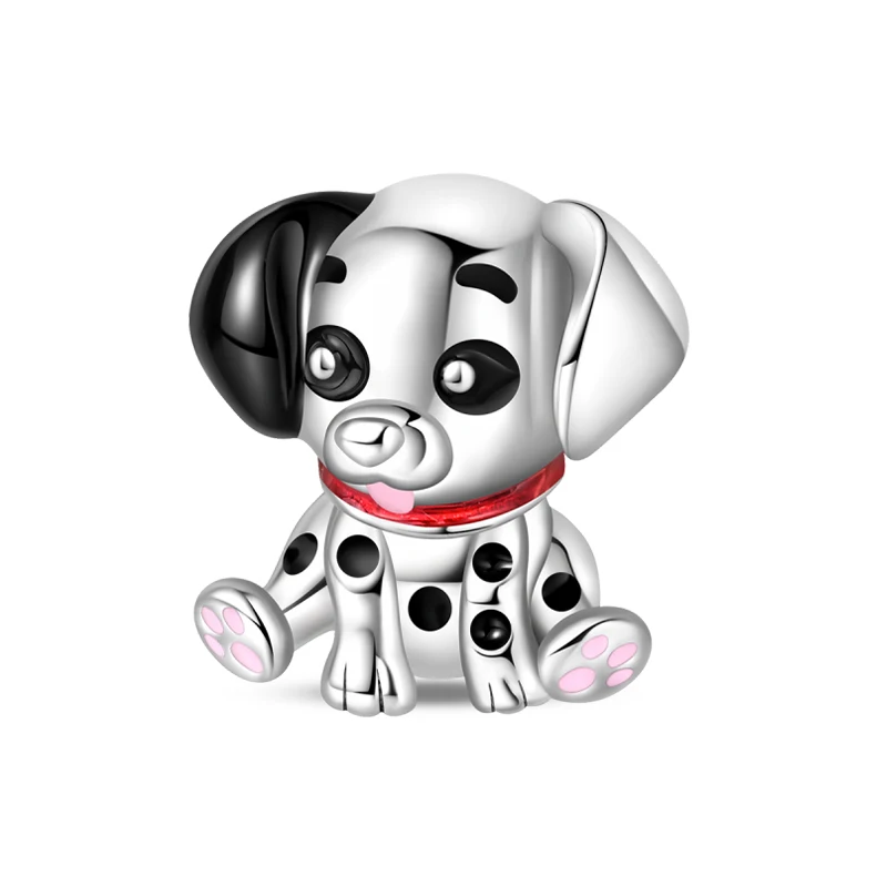 Original 925 Sterling Silver Charms Beads Cute Cat Dog Tiger Koala Animal Charm Pendant For Women Fine DIY Birthday Jewelry Gift - Image 11