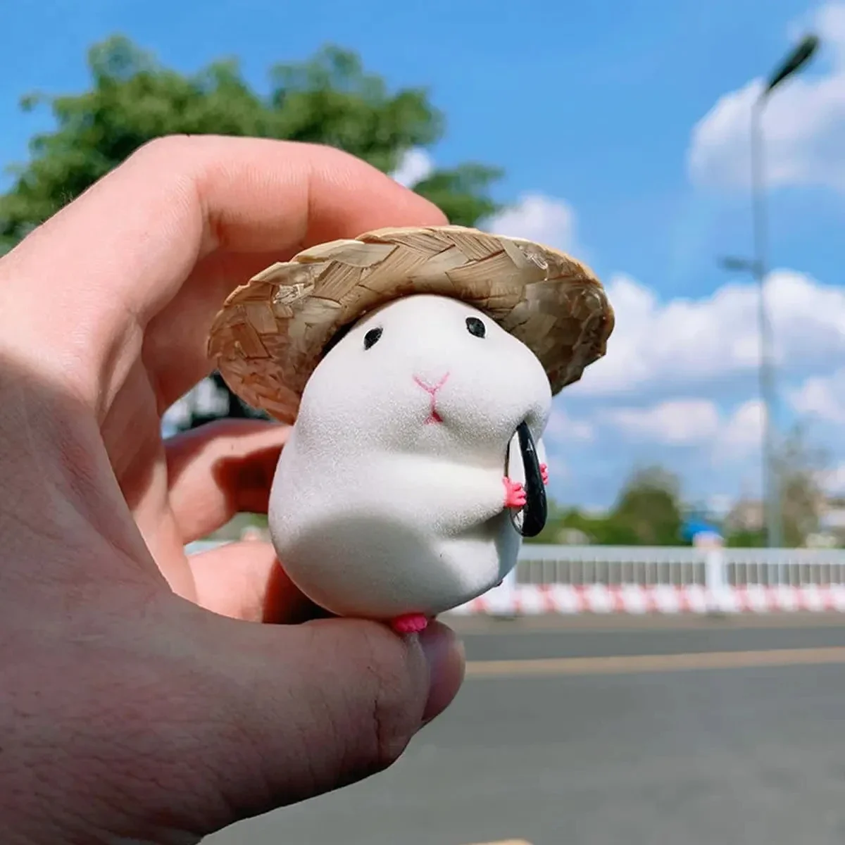 Car Decoration Hamster Car Accessories New Console Cute Doll Car Interior Pendant Decoration Cool Decoration Accesories - Image 2