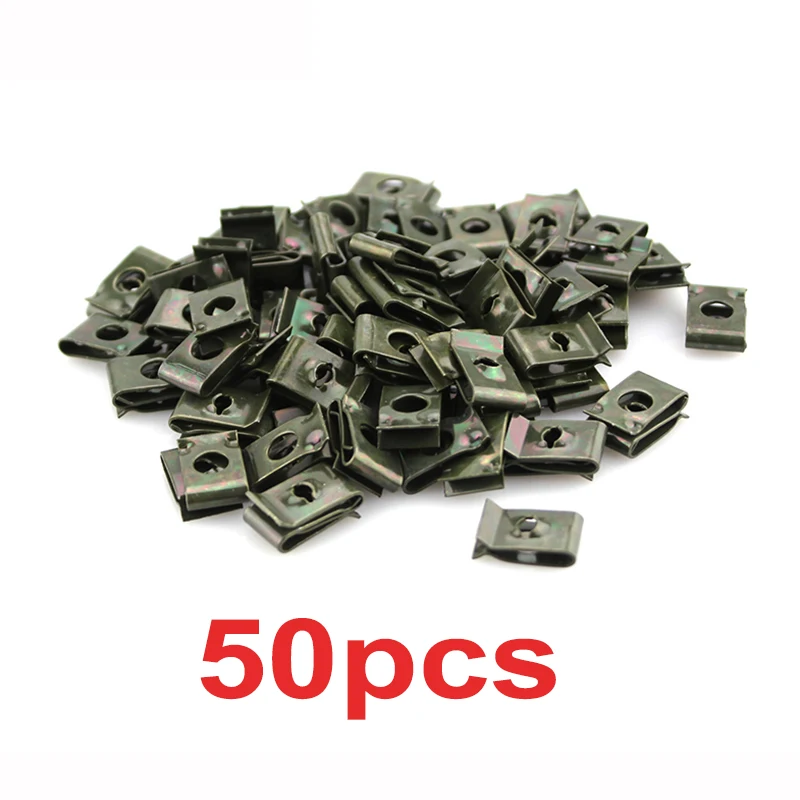 Self Tapping Screws Metal Fastener Clip for Car Motorcycle U-Type Clip with Screw Anti-rust Protection Clip Screw Iron Sheet Kit - Image 13