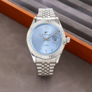 New Men Date Watches High-end Luxury Casual Calendar Stainless Steel Business WristWatch Leisure Sport WristWatch Clock