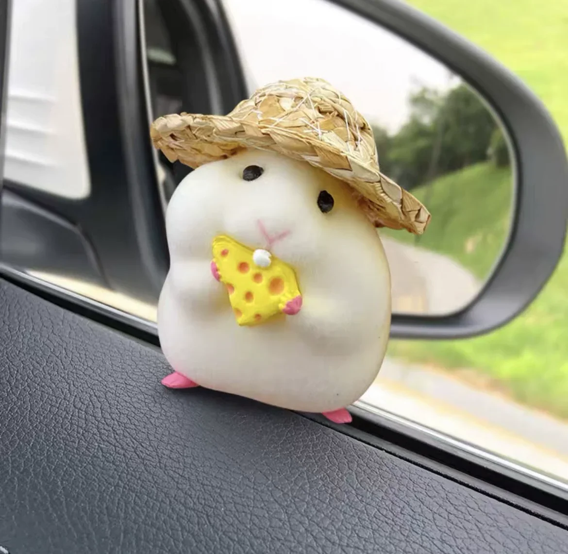 Car Decoration Hamster Car Accessories New Console Cute Doll Car Interior Pendant Decoration Cool Decoration Accesories - Image 5