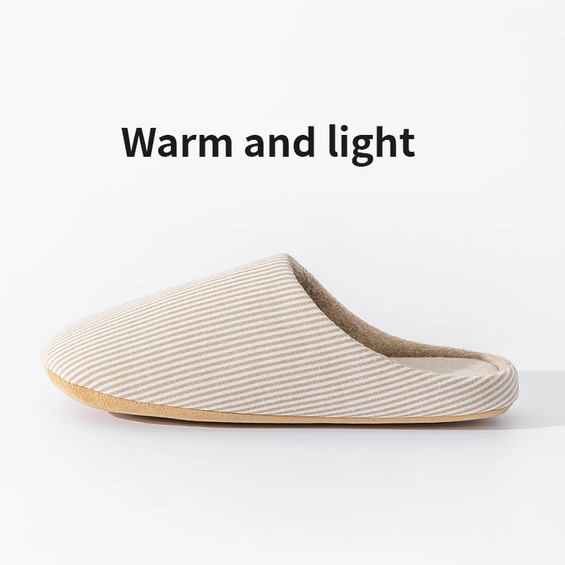 Unisex Home Slippers Soft Fur Slippers Warm Indoor Flat Slides Nonslip Couples Shoes Bedroom Light Slience Flats Autumn&Spring - Image 6