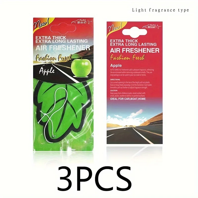 3-60pcs Car Air Freshener Natural Scented Tea Paper Auto Hanging Vanilla Perfume Fragrance Leaf Shape Car Accessories Interior - Image 13