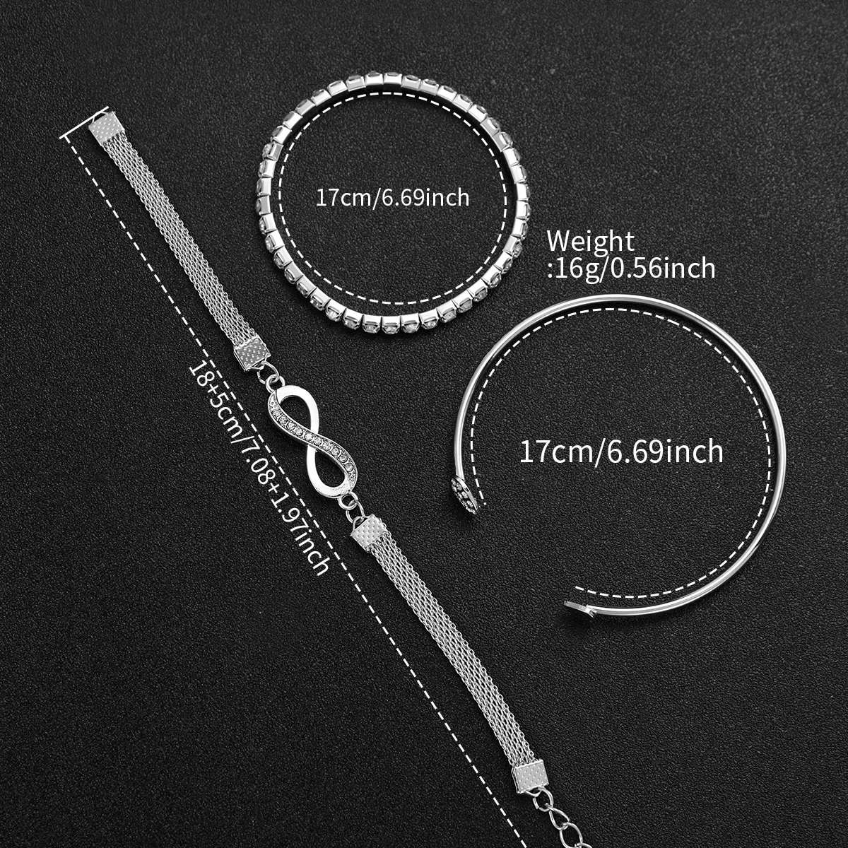 4PCS/Set Women's Watch Fashion Rhinestone Arabic Dial Steel Band Quartz Watches Bracelets Set(Without Box) - Image 6