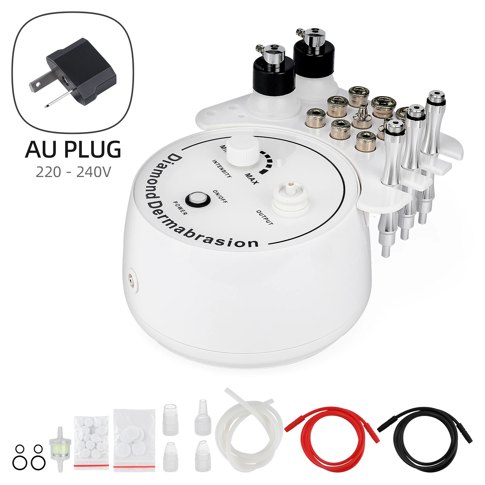 Foreverlily Diamond Microdermabrasion Dermabrasion Machine Water Spray Exfoliation Beauty Machine Wrinkle Face Peeling Machine - Image 12