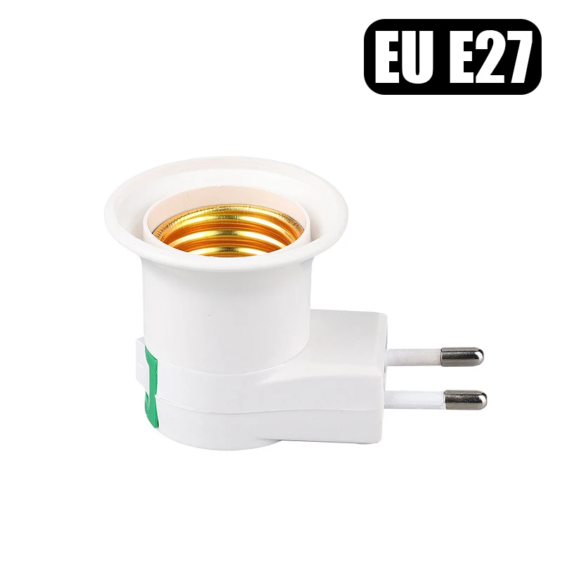 Direct Plug-in Rotary Lamp Head E27 Socket Lamp Bulb Holder with Switch EU US Plug Lamp Holder LED Table Lamp Led Base Lamp Base - Image 8
