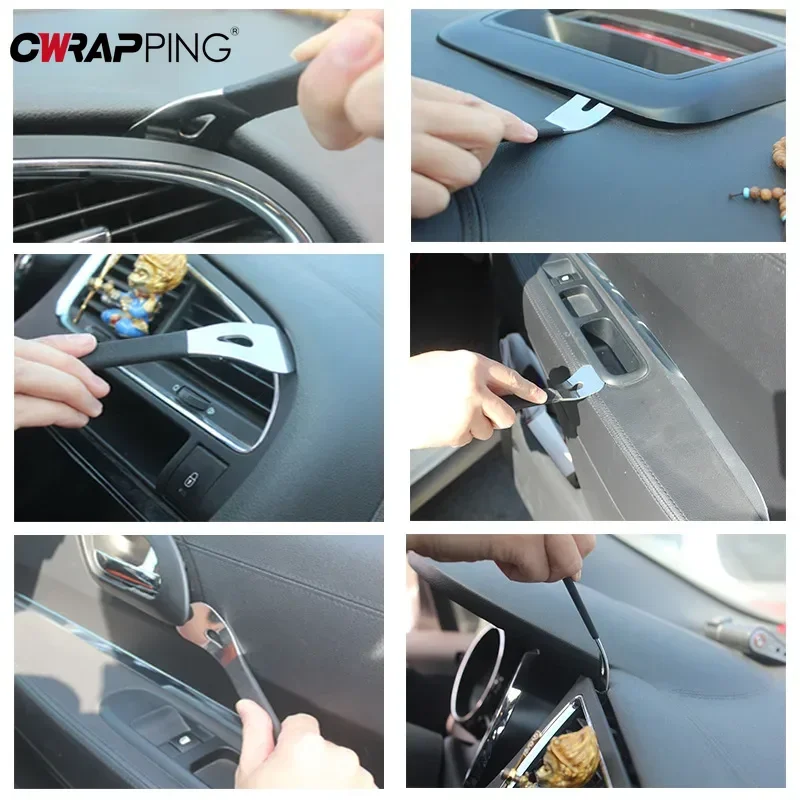 Car Interior Clip Panel Trim Hand Tools Stainless Steel Durable Trim Removal Level Pry Plate Buckle Driver for Car Accessories - Image 5