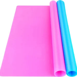 15.7" x 11.7" Large Silicone Sheet for Crafts Jewelry Casting Mold Mat, Nonstick Craft Mat for Epoxy Resin, Paint, Clay