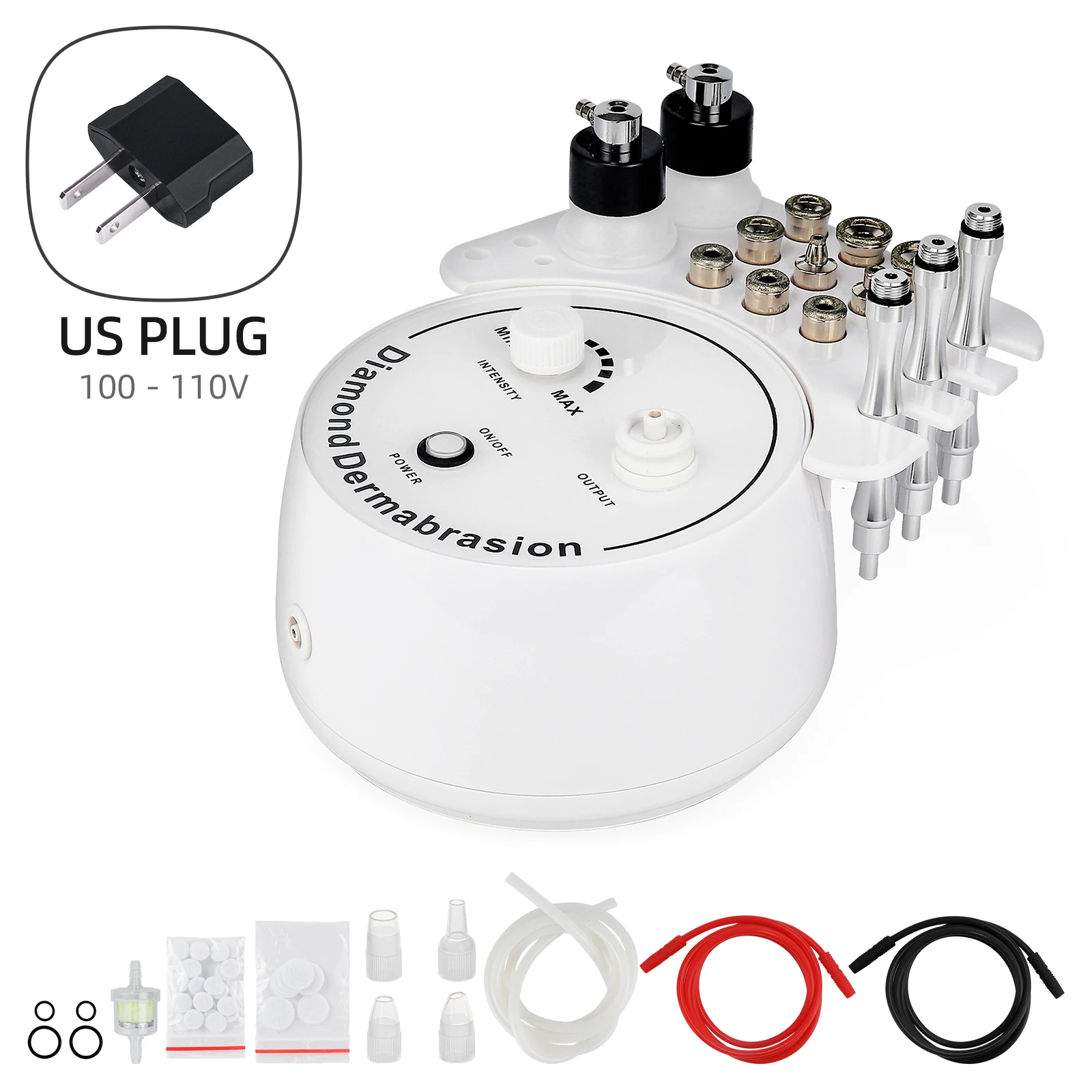 Foreverlily Diamond Microdermabrasion Dermabrasion Machine Water Spray Exfoliation Beauty Machine Wrinkle Face Peeling Machine - Image 13