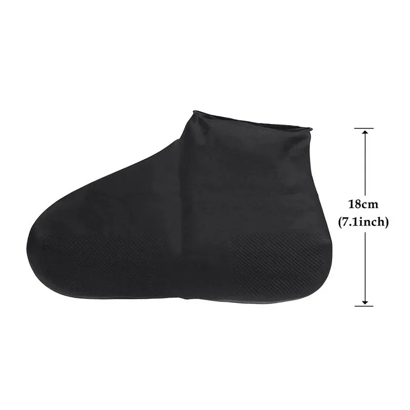 Waterproof Shoe Covers Silicone Anti-Slip Rain Boots Unisex Sneakers Protector for Outdoor Rainy Day Reusable Rain Shoe Cover - Image 14