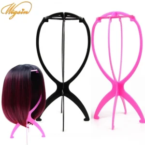 1PCS Wig Stand Collapsible Wig Holder Durable Wig Display Tool  Wig Stand for All Wigs