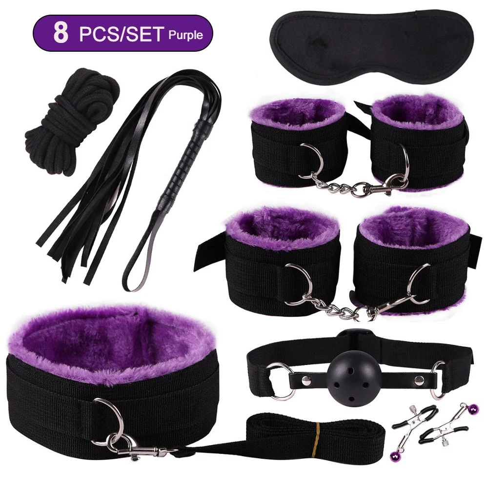 Sex toys for women BDSM sexual couples kit erotic accessories handcuffs for session Anal plug sex game Adult Sexy Toys sexyshop - Image 8