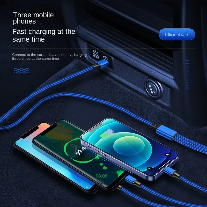 Clearance_Type-c Three-in-one Charging Line PD One-minute Three-vehicle Fast Charging Line_Continuous updates - Image 5
