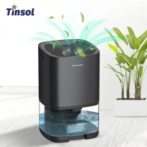 TINSOL Air Dehumidifier Portable Mute Dehumidifier Home Air Dryer Bedroom Office Dehumidifier Kitchen Deodorizer Dryer