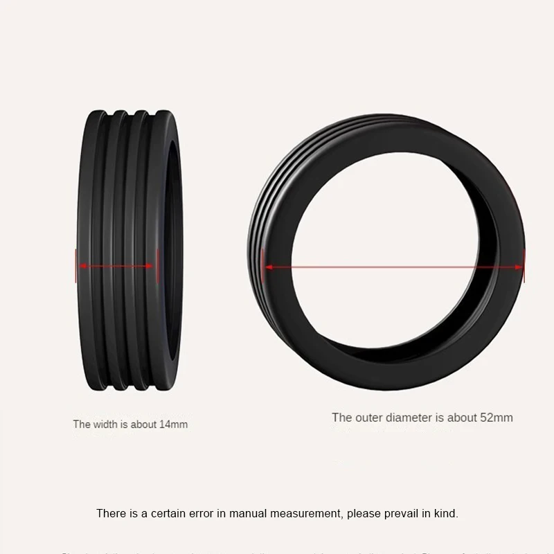 8pcs Luggage Roller Rubber Cover Silent Trolley Wheel Accessory Protective Cover Suitable for Dualwheel Luggage - Image 3