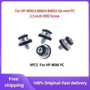 HP 2.5 HDD/SSD M3 Grommet Screw 4pcs for HP 400G3 800G4 600G5 G6 mini PC AIO G2 G3 2.5 inch HDD Screw