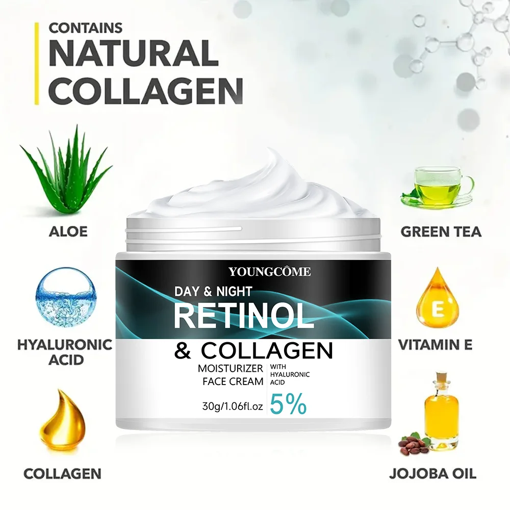 YOUNGCOME Retinol Cream Promotes Skin Elasticity And Luster Nourishing Nourishing And Locking Moisture To Improve Skin Texture - Image 2