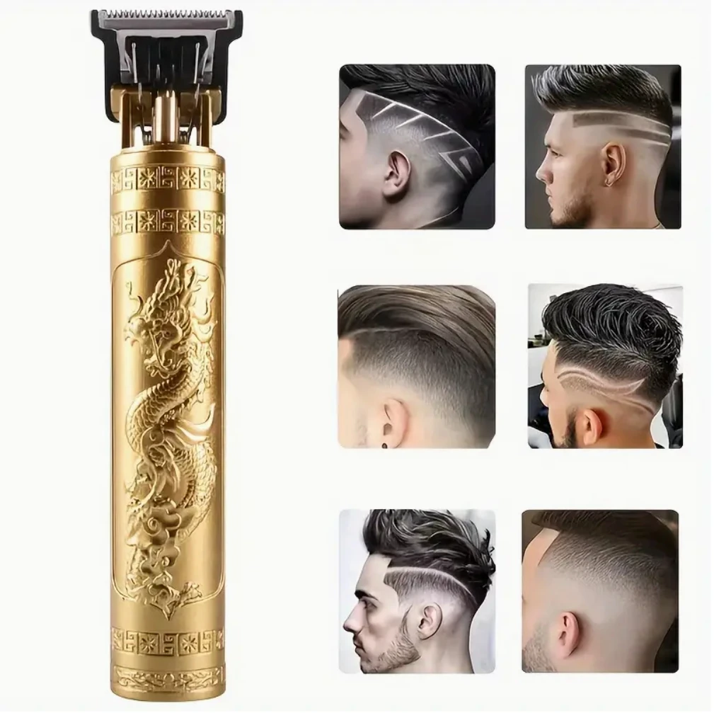 2024 New Vintage T9 Hair Cutting Machine Men's Electric Shaver - Image 9