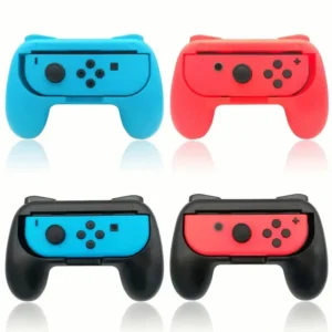 2PCS Joycon Bracket Stand Holder Compatible for Nintendo Switch & OLED JOY CON Controller Gamepad Handle Hand Grip Accessories