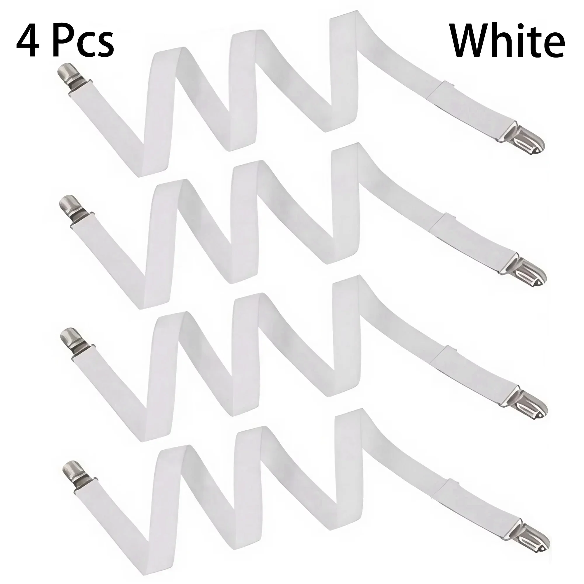 4PCS Double Clip Sheet Fasteners - Versatile Sheet Clips for Bed Sheets and Sofa Covers with Non-slip Adjustment - Image 11
