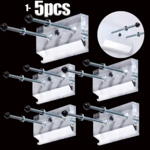 1-5pcs Skateboard Wall Mount Longboard Deck Hanger Display Stand Storage Holder Rack Indoor Floating Skateboard Storage