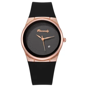 Fashion Simple Roman Numerals Calendar Ladies Sports Quartz Watch Casual Women's Silicone Pin Buckle Clock Wristwatch