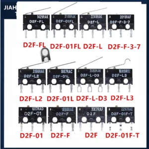 1PCS 2PCS 5PCS 10PCS Original stroke microswitch D2F-L L2 L3 01L L-D3 01F-T FL 01FL L D2F-F-3-7 D2F-5 5L D2F-F D2F-01F-T