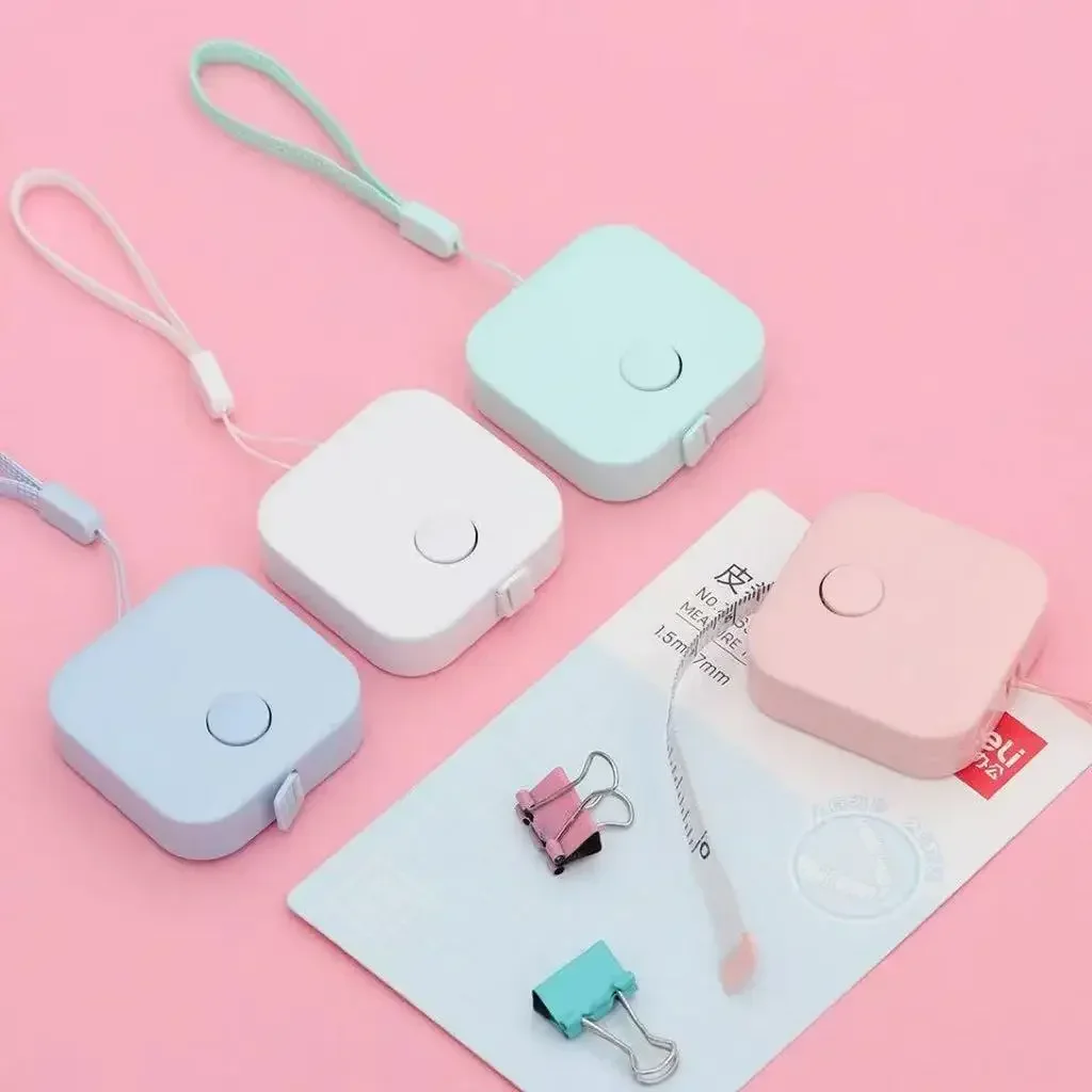 1.5M Portable Tape Measure Small Jewelry measurement Ruler for Weight Loss Medical Body Measurement Tailor Measure Clothes Waist - Image 3