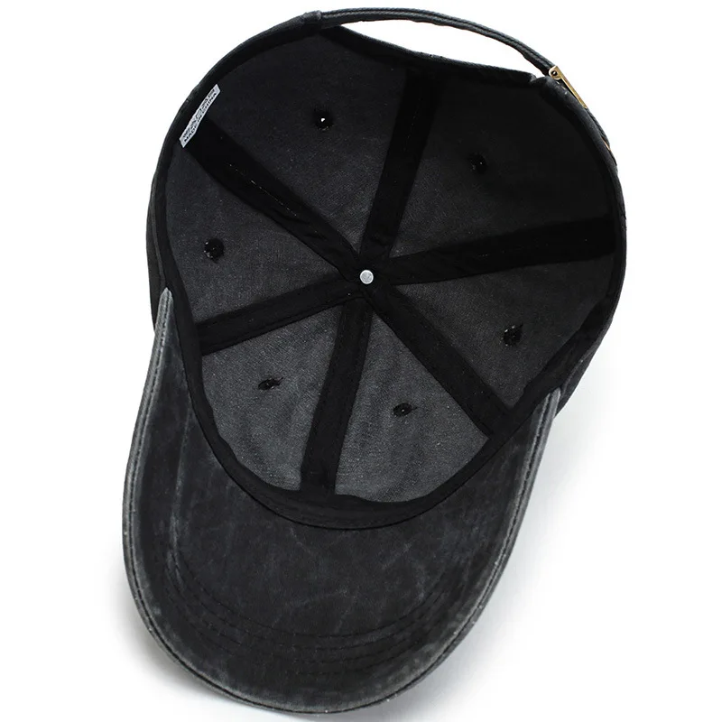Bare Board Washed Baseball Cap Outdoor Naked Travel Sunshade Hat Women's Tide Hat - Image 5