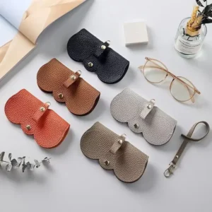 New Sunglasses Bag Portable Eyewear Case Sunglasses Protective Cover Cute Eyewear Clip Women's Minimalist Eyewear Bag