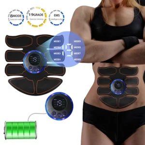 ABS Stimulator EMS Muscle Stimulator Muscle Toner Fitness Weight Loss Massager Abdominal Training Slimming Patch