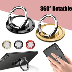 Universal Finger Ring Holder Stand Mobile Phone Luxury Rotatable Phone Back Sticker Holder  for IPhone Samsung Xiaomi