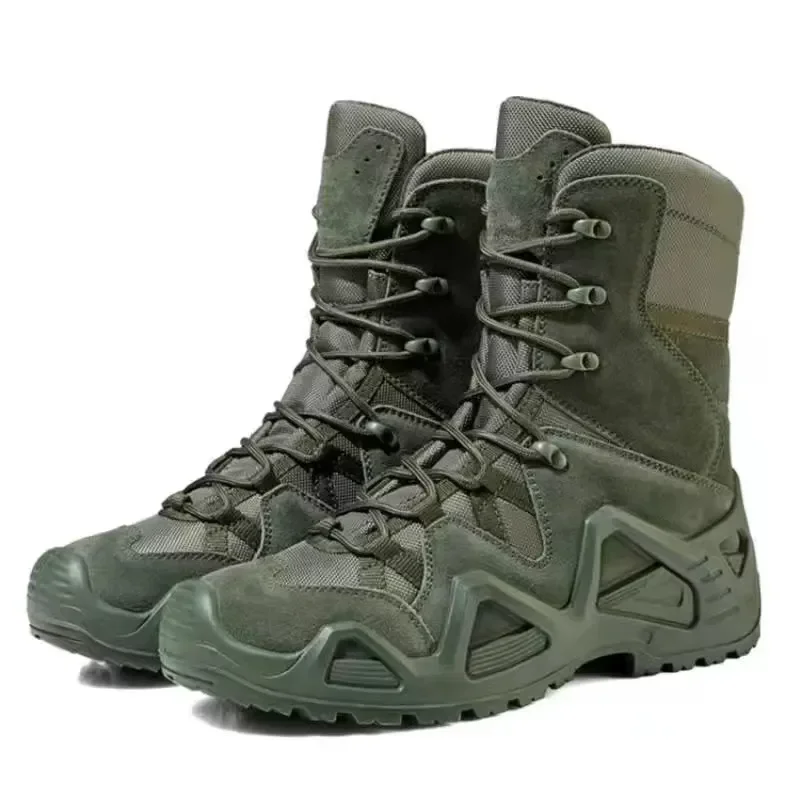 Mens Combat Tactical Boots WaterProof Outdoor Hiking Ankle Work Boots Climbing Botas Tacticas Militar Intervention Safety shoes - Image 11
