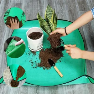 nursery Planting Mat Gardening Potting Pad Foldable Garden Plant Flower Groot sealing Pot Transplanting Waterproof Mats Mantle