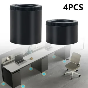 4Pcs Heavy Duty Sofa Cabinet Feet Leg Lift Furniture Extra Raiser Stand ABS Round Adjustable Furniture Accessories