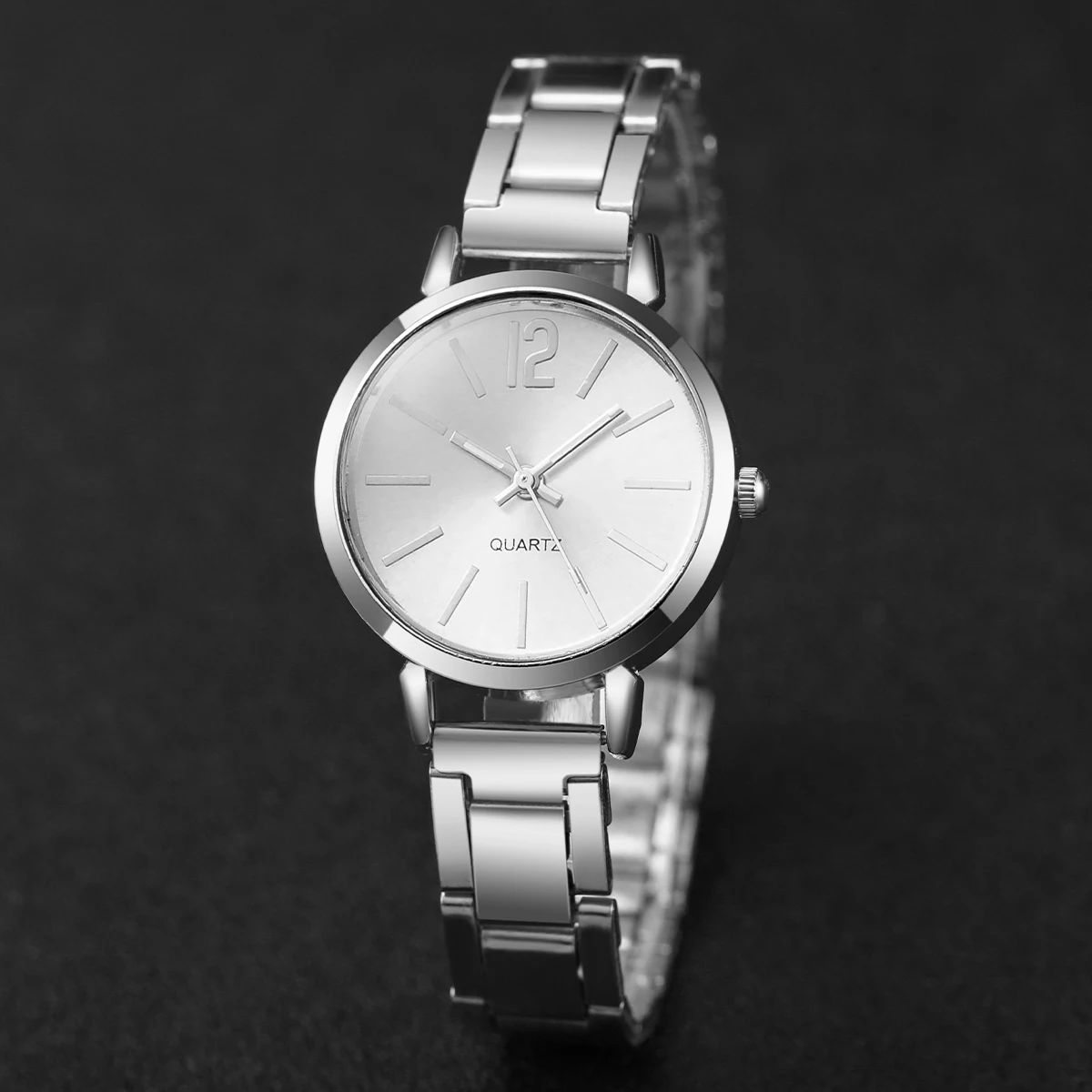 1/3PCS Fashion Women's Watches Stainless Steel Band Analog Quartz Watch Reloj Mujer(Without Box) - Image 7
