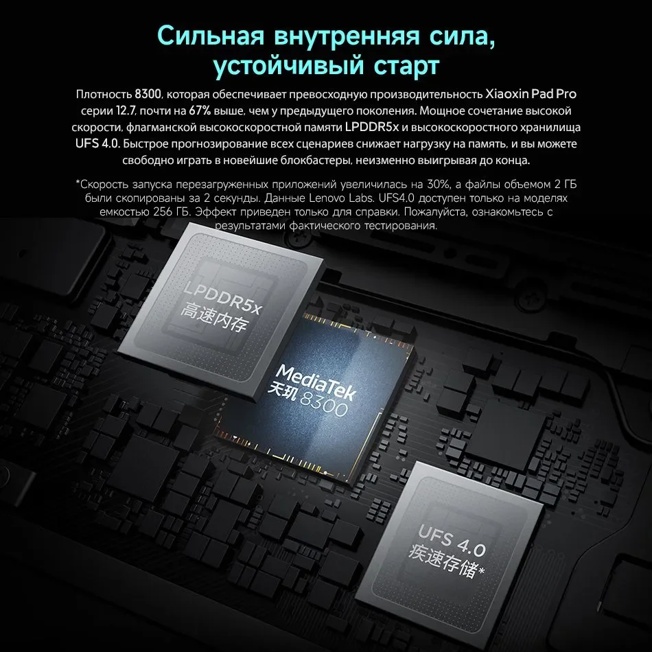 Lenovo Original Xiaoxin Pad Pro 12.7 2025 Entertainment Office Learning Game Tablet Interconnection Tianji 8300 2.9k 144Hz Gray - Image 6