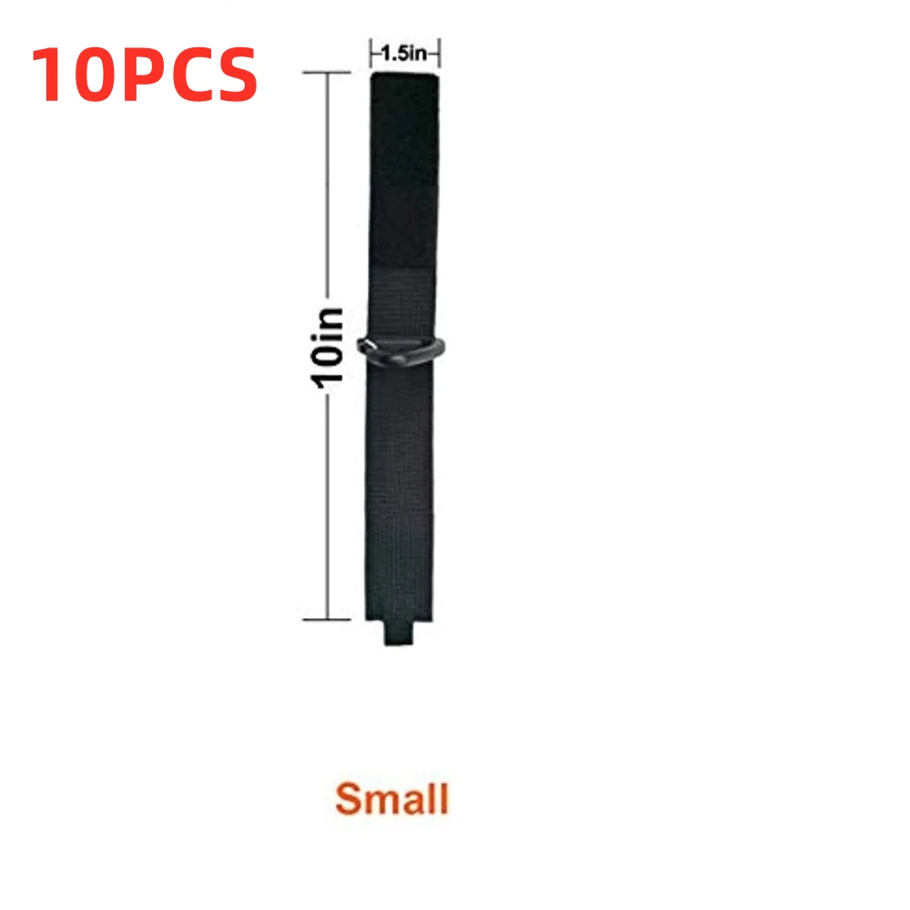 Cord Organizer Holder with Triangle Buckle Wire Manager Power Cord Management Nylon Heavy Cord Storage Straps for Cables Hoses - Image 8