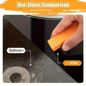 "Efficient Limescale Eraser, Stainless Steel Rust Remover for Kitchen Faucets, Cleaning Rubber for Household Scale Stain Tool"