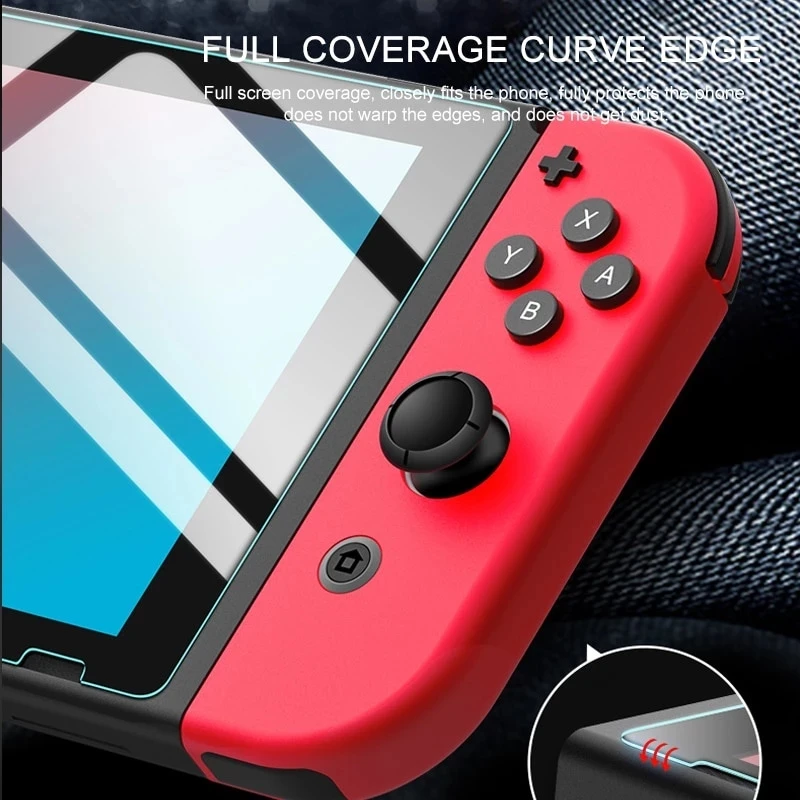 1/2/3PCS Protective Glass For Nintend Switch Tempered Glass Screen Protector for Nintendos Switch Oled Lite NS Accessories Film - Image 3