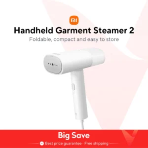New XIAOMI MIJIA Handheld Garment Steamer 2 iron Home Electric Steam Cleaner Portable Foldable Mite Removal Flat Ironing Machine