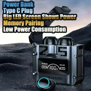 M25 Small Wireless Earbuds Cheap Wireless Low Latency IPX-7 Waterproof Type C Earphone Motast Wireless Earbuds