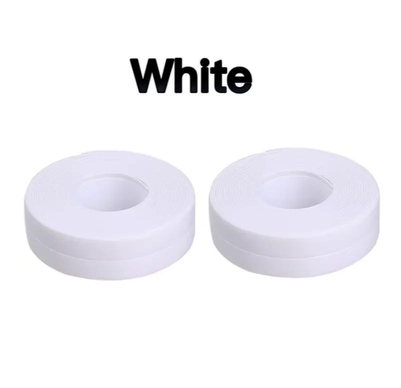 PVC Sealing Strip Tape Bathroom Bath Toilet Caulk Tape Self Adhesive Waterproof Mildew Proof Tapes For Kitchen Sink Wall Corner - Image 7