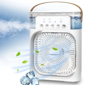Portable 3 In 1 Fan AIr Conditioner Household Small Air Cooler LED Night Lights Humidifier Air Adjustment Home Fans Dropshipping